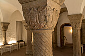 Gethsemane monastery, crypt, Riechenberg, near Goslar, Lower Saxony, Germany