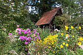 Kloster Garten, Damengärten, klösterliche Gartenkunst, individuell gestaltete Gärten, Kloster Medingen, bei Bad Bevensen, gehört zu den sechs Lüneburger Klöstern, Niedersachsen