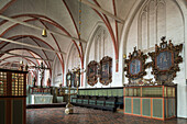 Kloster Ebstorf, Klosterkirche, Nonnenchor, gehört zu den sechs Lüneburger Klöstern, Niedersachsen, Deutschland