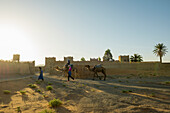 bei Merzouga, Erg Chebbi, Sahara, Marokko, Afrika