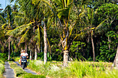 Couple are traveling in Bali.Indonesia