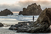 Rocky Beach near the Big Sur, California