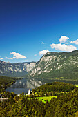 Lake Bohinj, Bohimj valley, Julian Alps, Triglav National Park, Slovenia, Europe