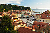 Piran, Gulf of Piran, Adriatic Sea, Slovenia, Europe