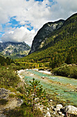 Soca River, Soca Valley, Slovenia, Europe