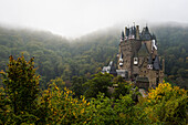 Fairytale castle Eltz near the Moselle Valley, Rhineland-Palatinate, Germany, Europe
