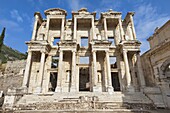 Celsus Library, Ephesus, Izmir Province, Anatolia, Turkey, Asia Minor, Eurasia