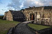 Brimstone Hill Fortress, UNESCO World Heritage Site, St. Kitts, St. Kitts and Nevis, Leeward Islands, West Indies, Caribbean, Central America