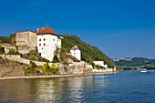 River Danube, Passau, Bavaria, Germany, Europe