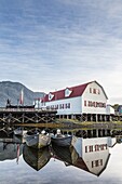 The Norwegian fishing town of Petersburg, Southeast Alaska, USA