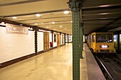 Vorosmarty Ter Metro Station, Budapest, Hungary, Europe