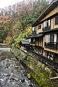 Kurokawa onsen, public spa, Kyushu, Japan, Asia