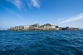 Hashima Island Gunkanjima (Warship Island), Nagasaki, Kyushu, Japan, Asia