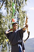 Archery, Bhutan's national sport, Paro, Bhutan,Asia