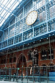 St. Pancras International Train Station, London, England, United Kingdom, Europe