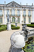 The Queluz Palace, once the summer residence of the Braganza Kings, Queluz, near Lisbon, Portugal, Europe