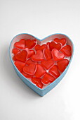 'Heart shaped box of soft candy hearts for Valentine's Day'10;'