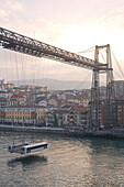 Las Arenas Suspension Bridge, UNESCO World Heritage Site, Bilbao, Euskadi, Spain