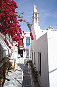 Chora, Mykonos, Cyclades, Greek Islands, Greece, Europe