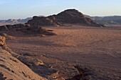 Desert scenery, Wadi Rum, Jordan, Middle East