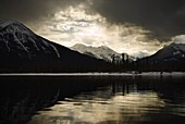 Vermilion Lakes, Banff National Park, UNESCO World Heritage Site, Alberta, Canada, North America
