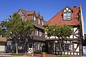 Danish architecture in Solvang, Santa Barbara County, Central California, United States of America, North America