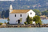 The Church of Ypapanti, Gouvia Bay, Corfu, Ionian Islands, Greek Islands, Greece, Europe
