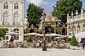 Place Stanislas, formerly Place Royale, built by Stanislas Leszczynski, King of Poland in the 18th century, UNESCO World Heritage Site, Nancy, Meurthe et Moselle, Lorraine, France, Europe