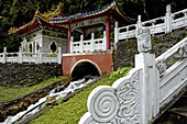Mausoleum of Eternal Spring, Gorge of Taroko, Taroko National Park, Hualian city area, Taiwan, Republic of China, Asia