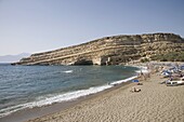 Matala, Crete, Greek Islands, Greece, Europe