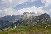 Gruppo del Sella Mountains, Dolomites, Italy, Europe