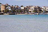 Waterfront, Mondello, Palermo, Sicily, Italy, Mediterranean, Europe