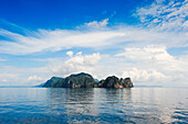 Busuanga island seen from the sea, Busuanga, Palawan, Philippines, Asia