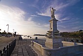 Monument on the shores of Havana Bay, Havana, Cuba, West Indies, Caribbean, Central America