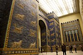 Ishtar Gate from Babylon at Berlin Pergamon Museum, Berlin, Germany, Europe