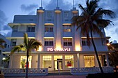 Art deco building in Miami Beach, Florida, United States of America, North America