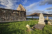 Churchyard, Achill Island, off the coast of County Mayo, Republic of Ireland, Europe