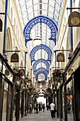 Interior of Thorntons Arcade, Leeds, West Yorkshire, England, United Kingdom, Europe