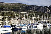 Marina, Menton, Alpes-Maritimes, Provence, Cote d'Azur, French Riviera, France, Mediterranean, Europe