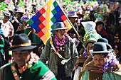 Anata Andina harvest festival, Carnival, Oruro, Bolivia, South America