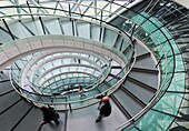 Helical staircase, City Hall, London, England, United Kingdom, Europe
