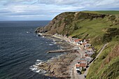 Crovie, Aberdeenshire, Scotland, United Kingdom, Europe