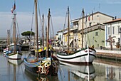 Cesenatico, harbour, Adriatic coast, Emilia-Romagna, Italy, Europe