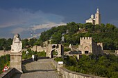 Fortress of Tsarevets, Main Gate, Church of the Blessed Saviour and Patriarchal Complex, Veliko Tarnovo, Bulgaria, Europe