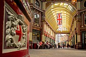 Leadenhall Market, City of London, London, England, United Kingdom, Europe