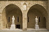 Palace of the Knights, UNESCO World Heritage Site, Rhodes, Dodecanese, Greek Islands, Greece, Europe