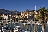 Menton, Alpes-Maritimes, Provence, Cote d'Azur, French Riviera, France, Mediterrranean, Europe