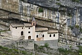 Eremo di San Columbano Trameleno, Trentino, Italy, Europe