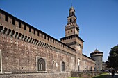 Sforza's Castle, Milan, Lombardy, Italy, Europe