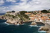 Lovrijenac Fortress, Dubrovnik, Dalmatia, Croatia, Europe